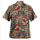Bruce of Kinnaird Weathered Tartan Clan Crest Badge Aloha Hawaiian Shirt Tropical Old Style SM11 Bruce of Kinnaird Weathered Tartan Tartan Today